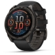 Garmin 010-02904-29 fēnix 8 47 mm AMOLED 全方位戶外進階GPS智慧腕錶 (石墨灰 DLC鈦錶圈/獵影黑矽膠錶帶)